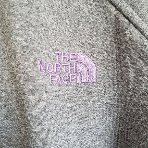 The North Face Canyonwall Softshell Jacket Heather Grey/Lilac Women's M Windwall - Picture 5 of 12